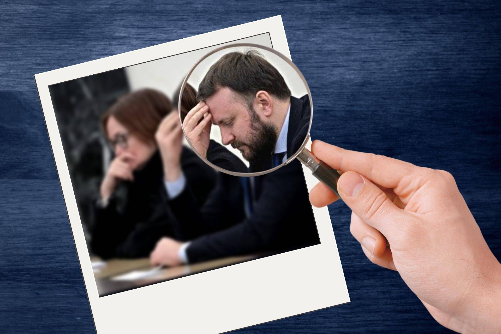 Załamany minister finansów Rosji? To nie on!