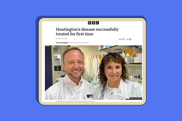 Pierwszy przypadek wyleczenia pląsawicy Huntingtona? To jeszcze za wcześnie
