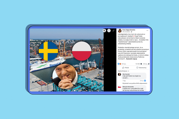 Rząd Tuska oddał terminal promowy w Gdyni Szwedom? Sprawdzamy