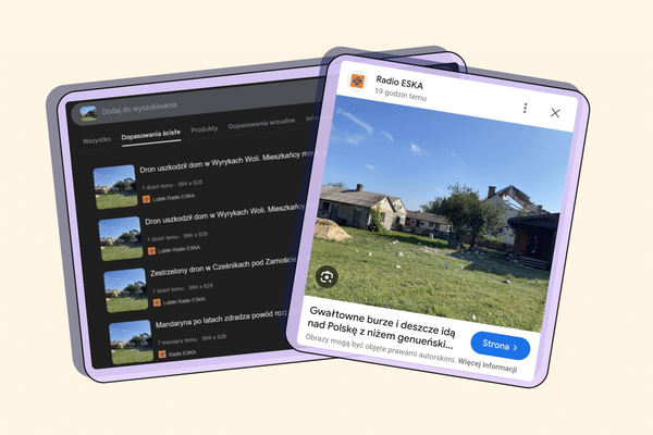 Dom w Wyrykach Woli zniszczony przez burzę, a nie drona? Nic podobnego